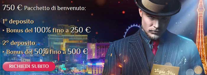 bonus benvenuto vegasplus