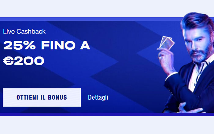 Live Cashback BankonBet