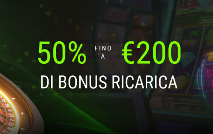 Bonus ricarica betonic