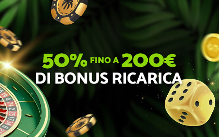 Bonus Ricarica Palmslots
